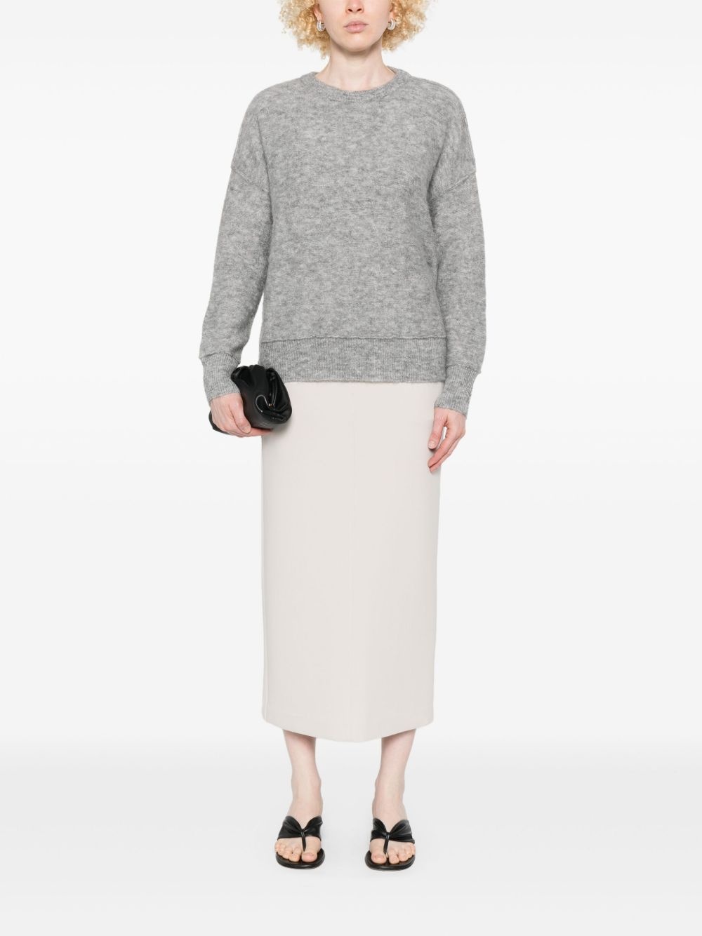 wool-mohair blend sweater - 2