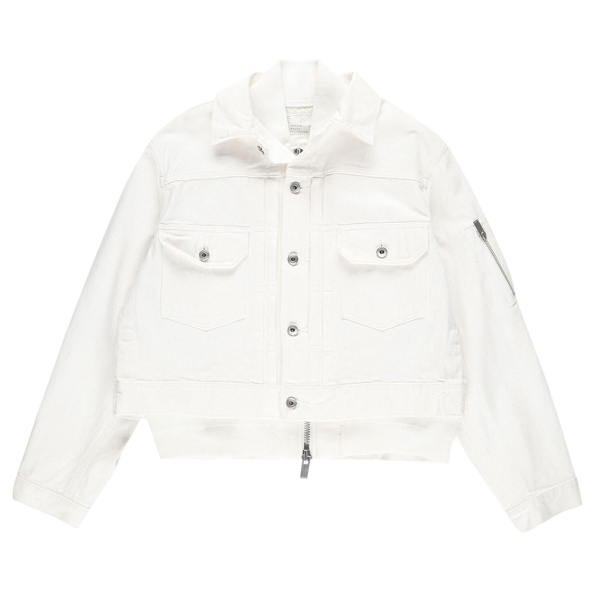 Sacai Denim Blouson 'Off White' - 1