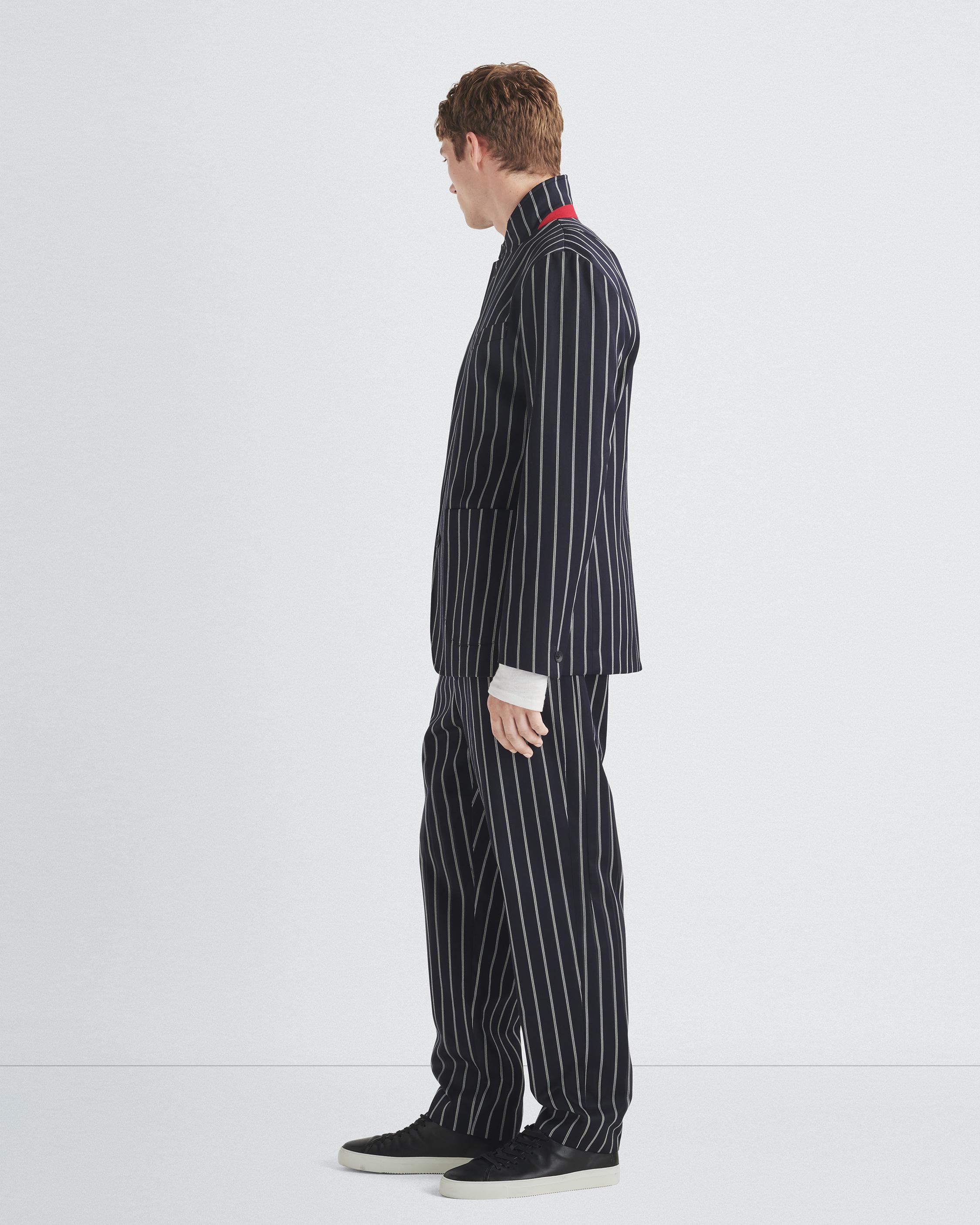 Parker Striped Cotton Wool Blazer
Relaxed Fit - 4