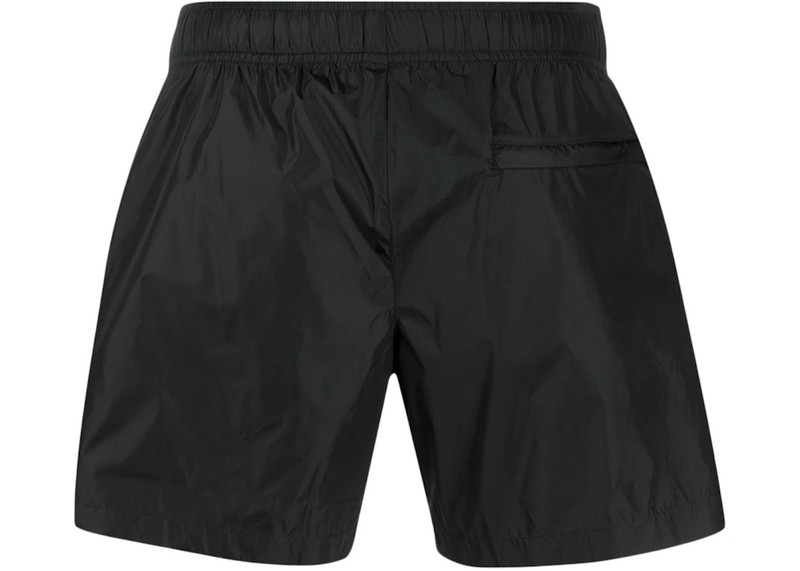 Off-White OFF-WHITE Logo Swim Shorts Black/White outlook