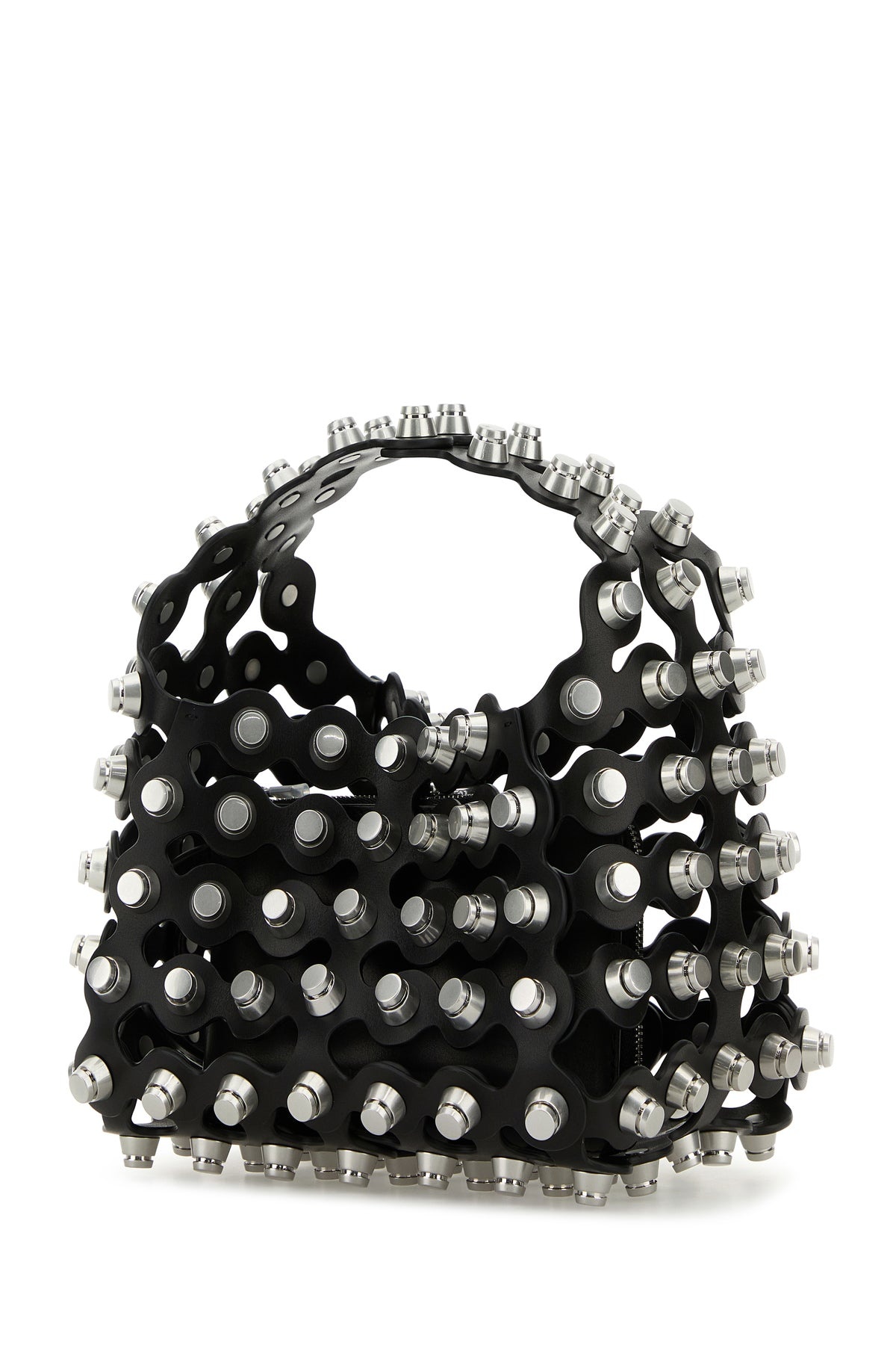 Embellished leather small Rex handbag - 2
