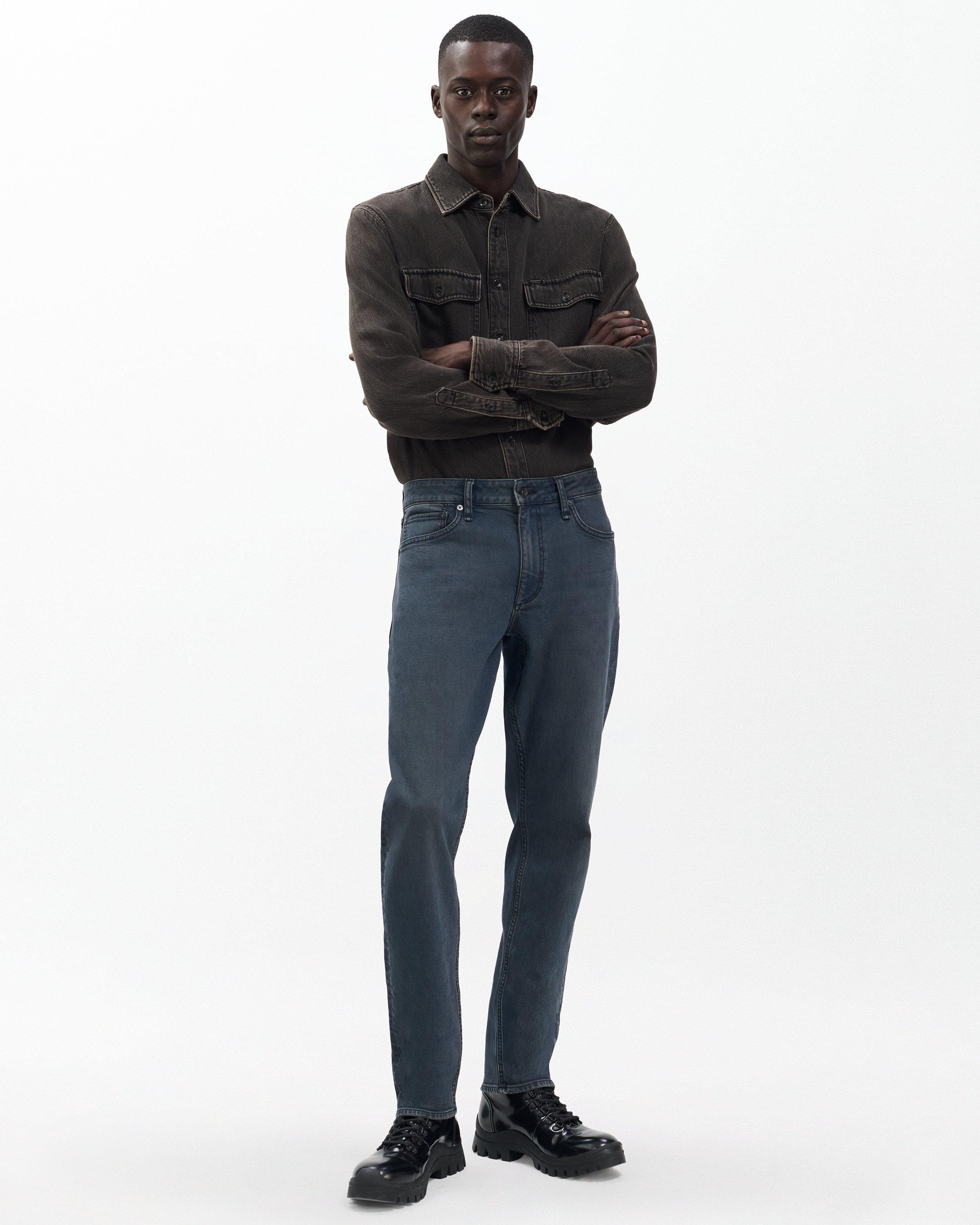 Fit 3 Athletic Jeans
Authentic Stretch in Infuse Graphite Blue - 2