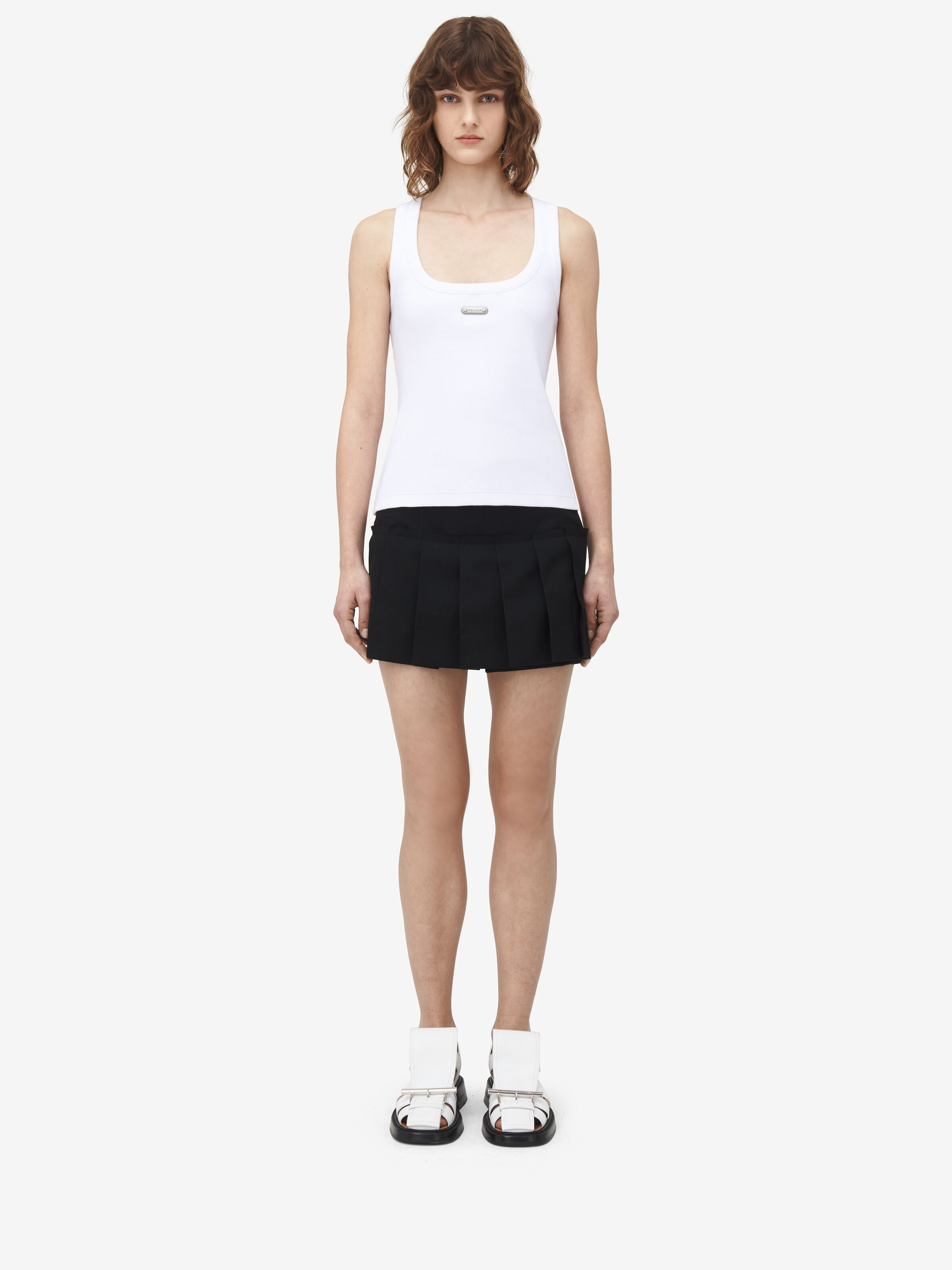 McQueen Placket Tank Top - 3