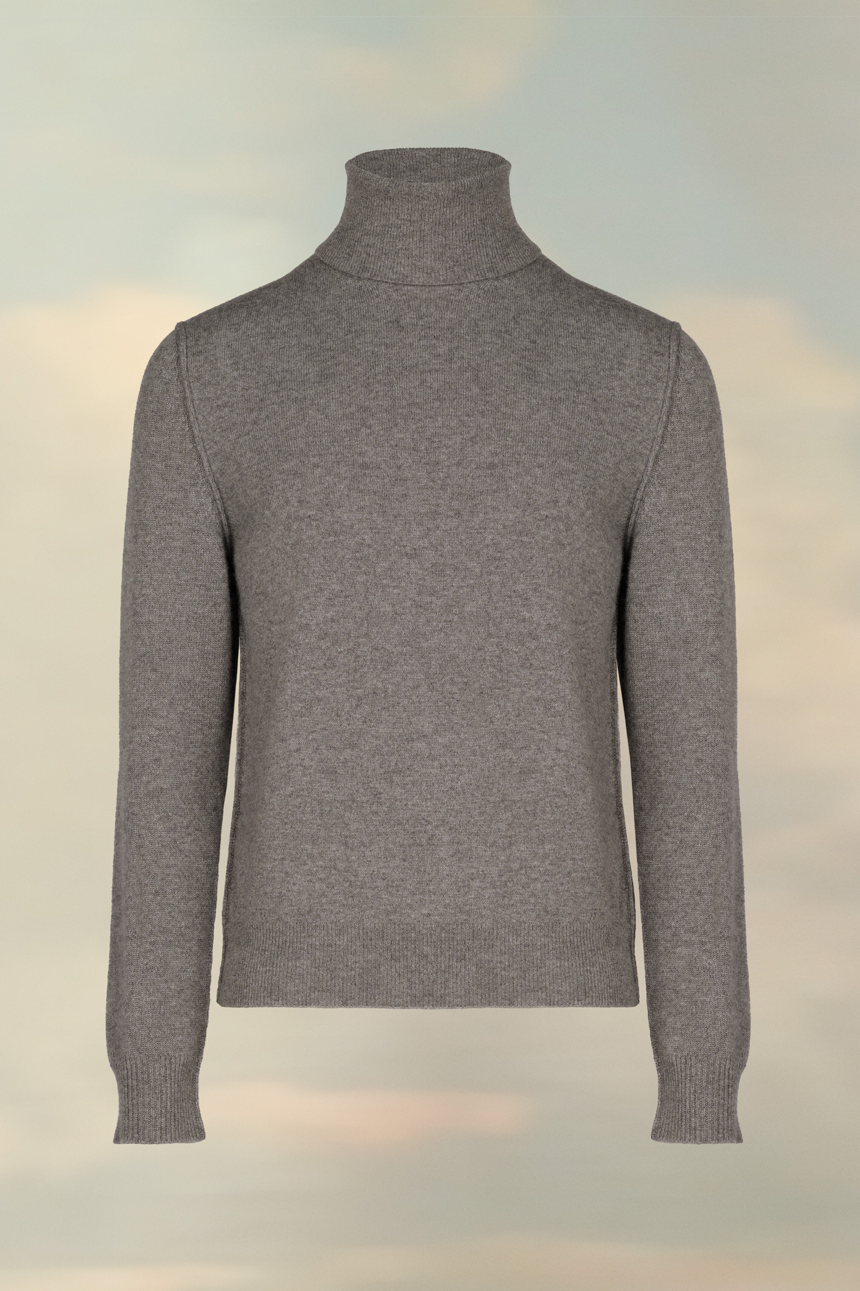 Eco Cashmere High-Neck Sweater - 1