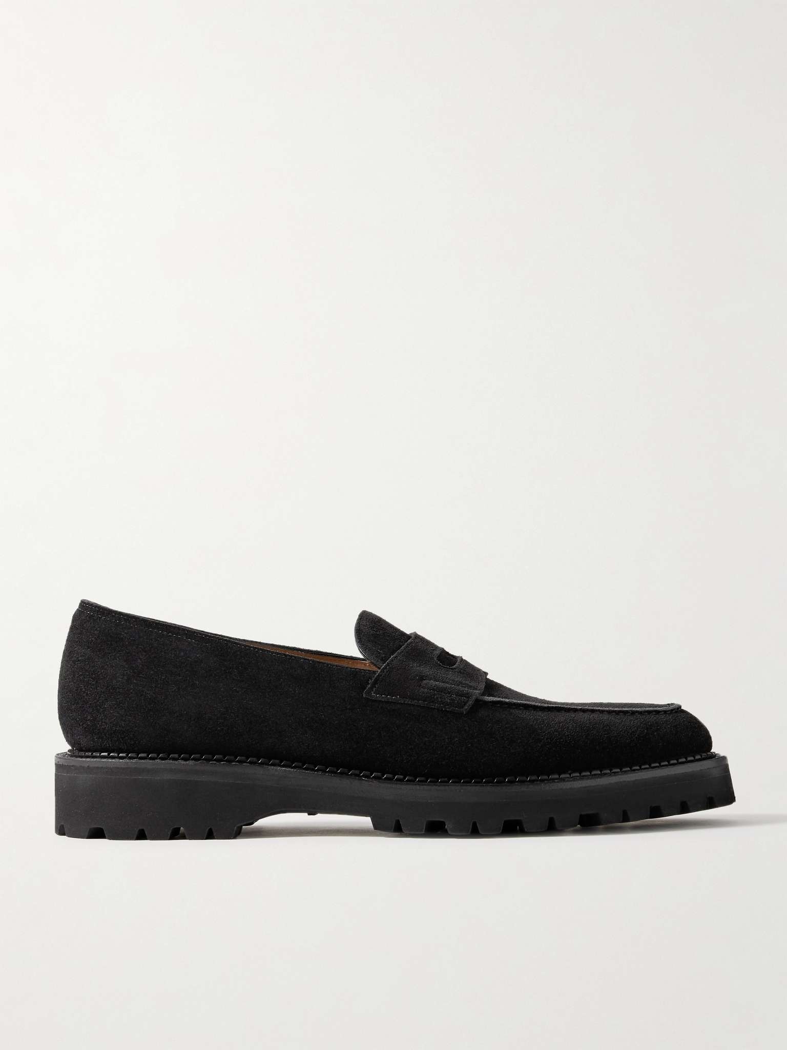 Lopez New Standard Suede Penny Loafers - 1