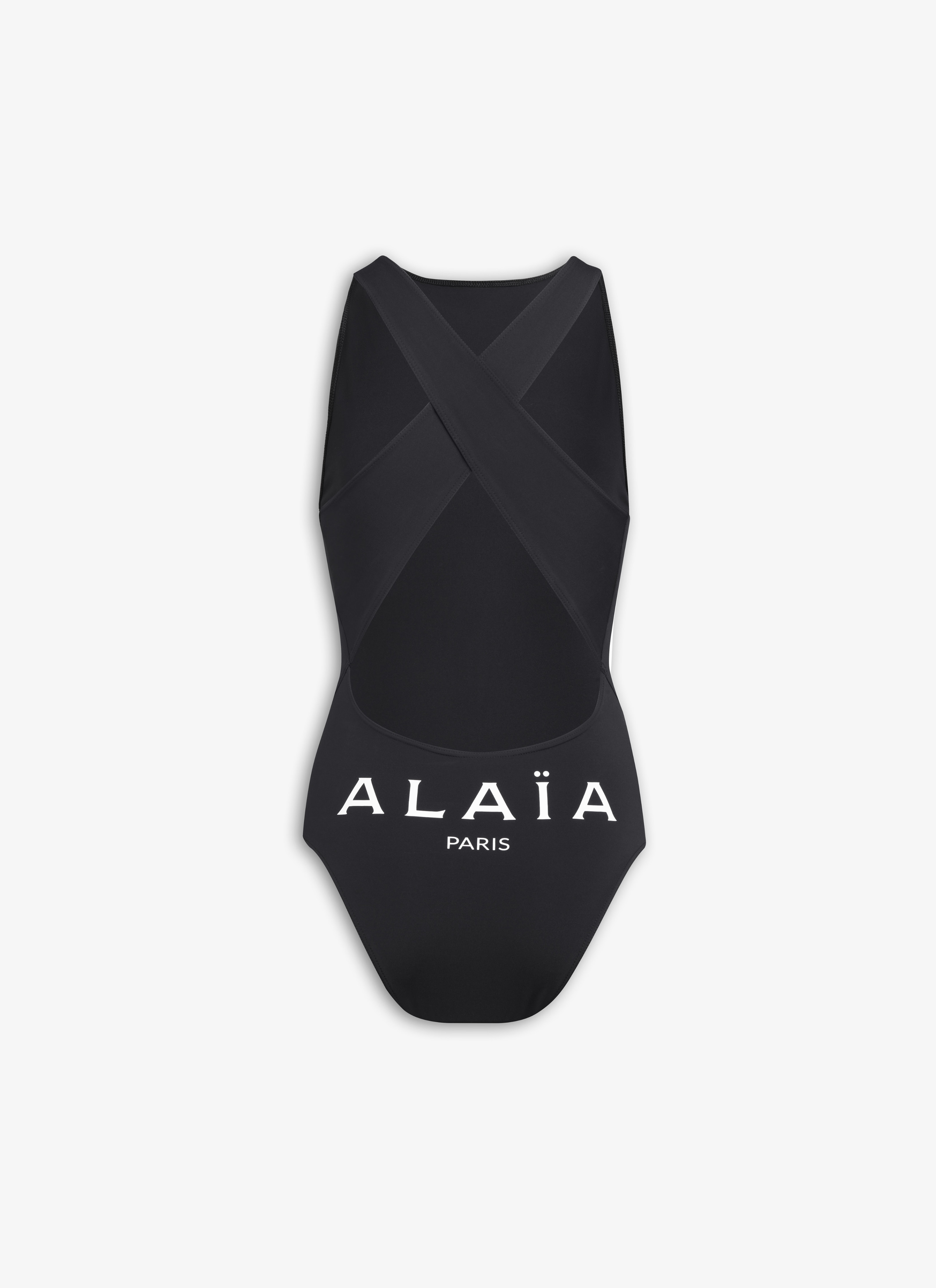 HALTERNECK ALAIA SWIMSUIT IN JERSEY - 4