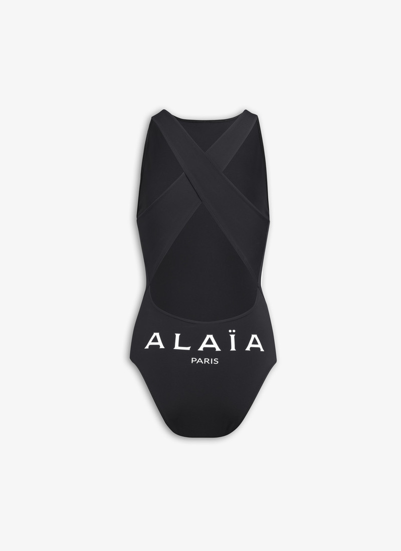HALTERNECK ALAIA SWIMSUIT IN JERSEY 4