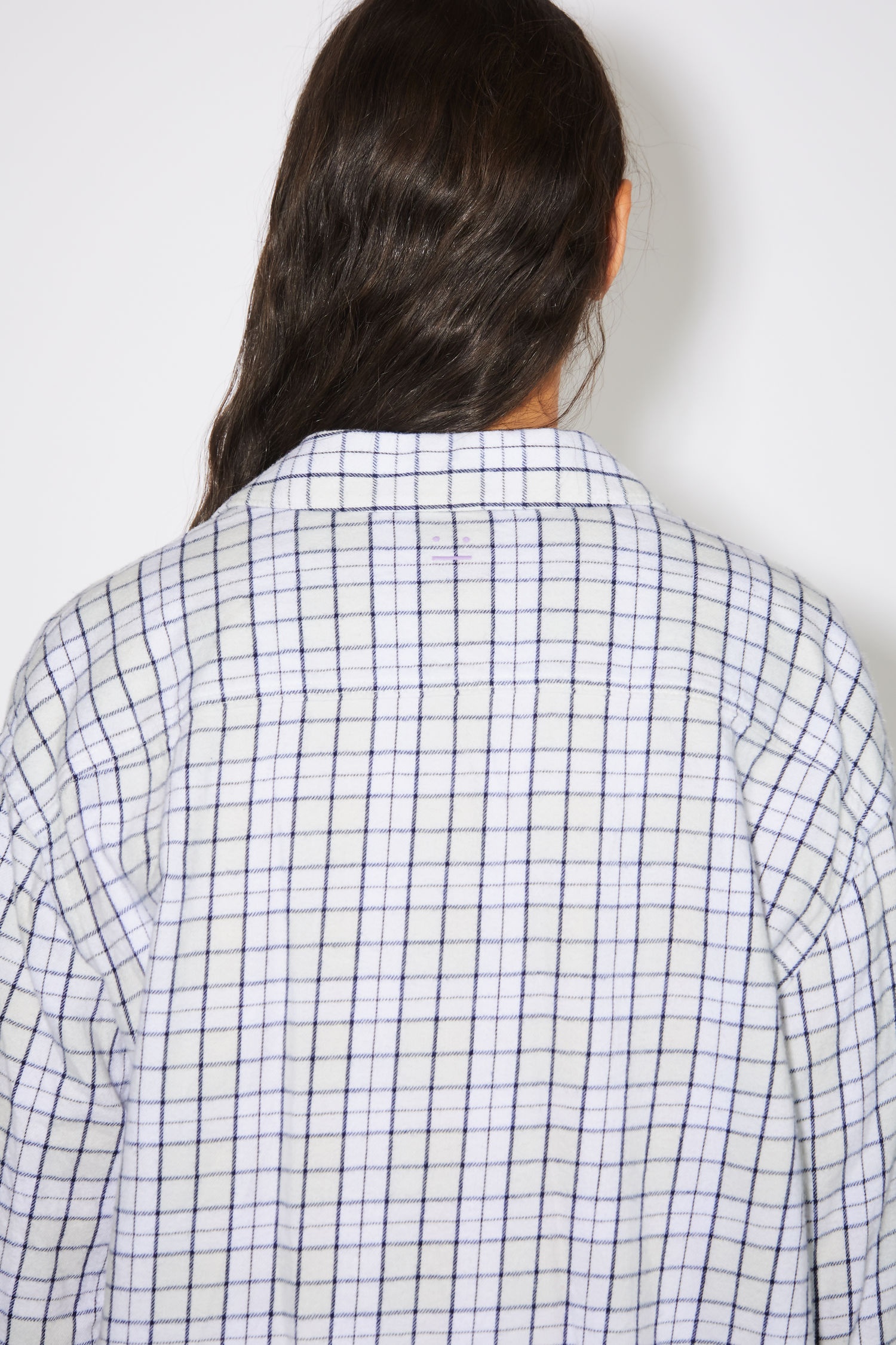 Flannel shirt - White/black - 6