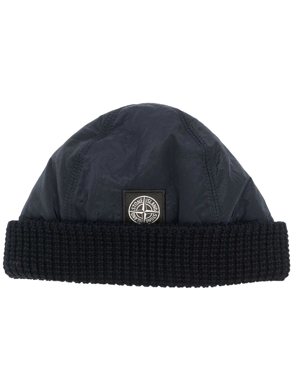 logo-patch beanie - 1