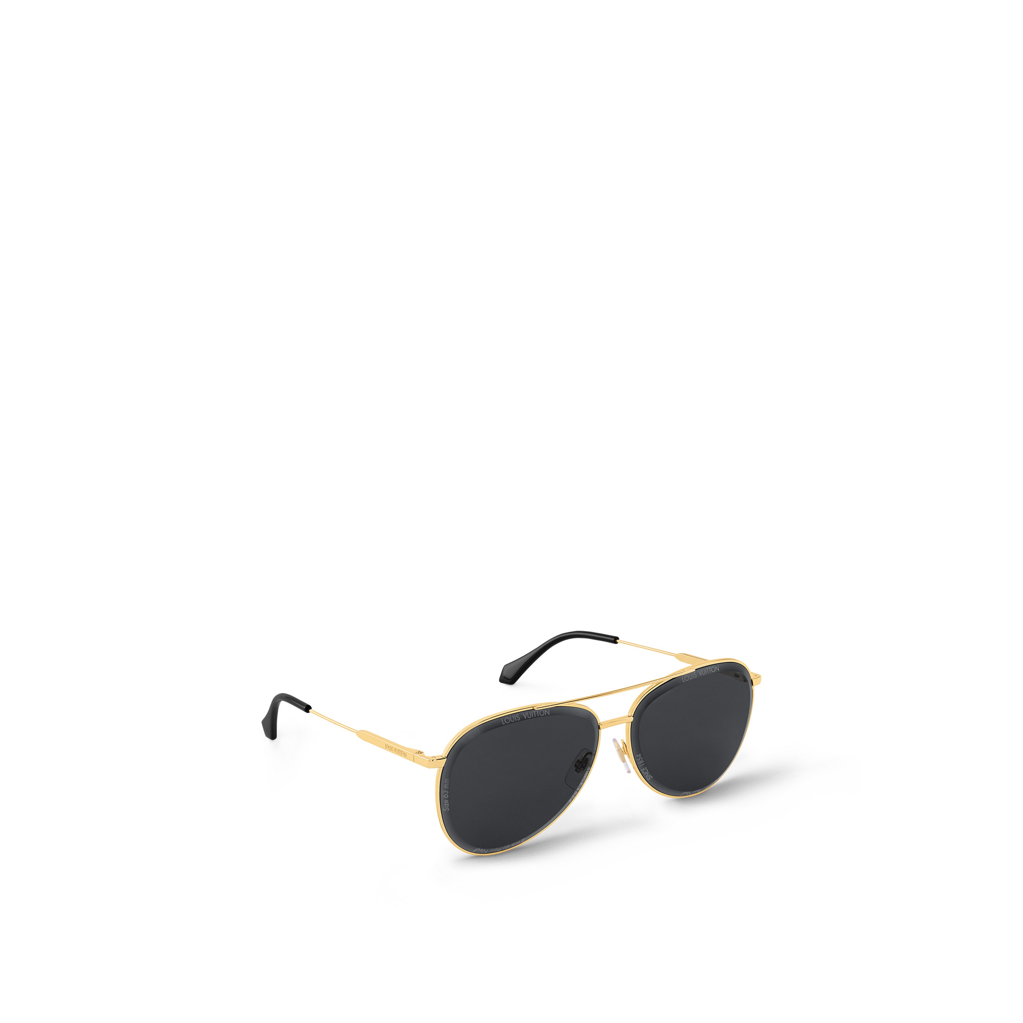 LV Super Vision Metal Pilot Sunglasses - 3