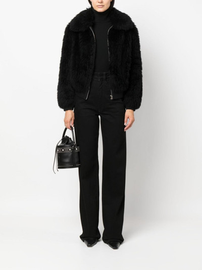Yves Salomon Toscana faux-fur jacket outlook