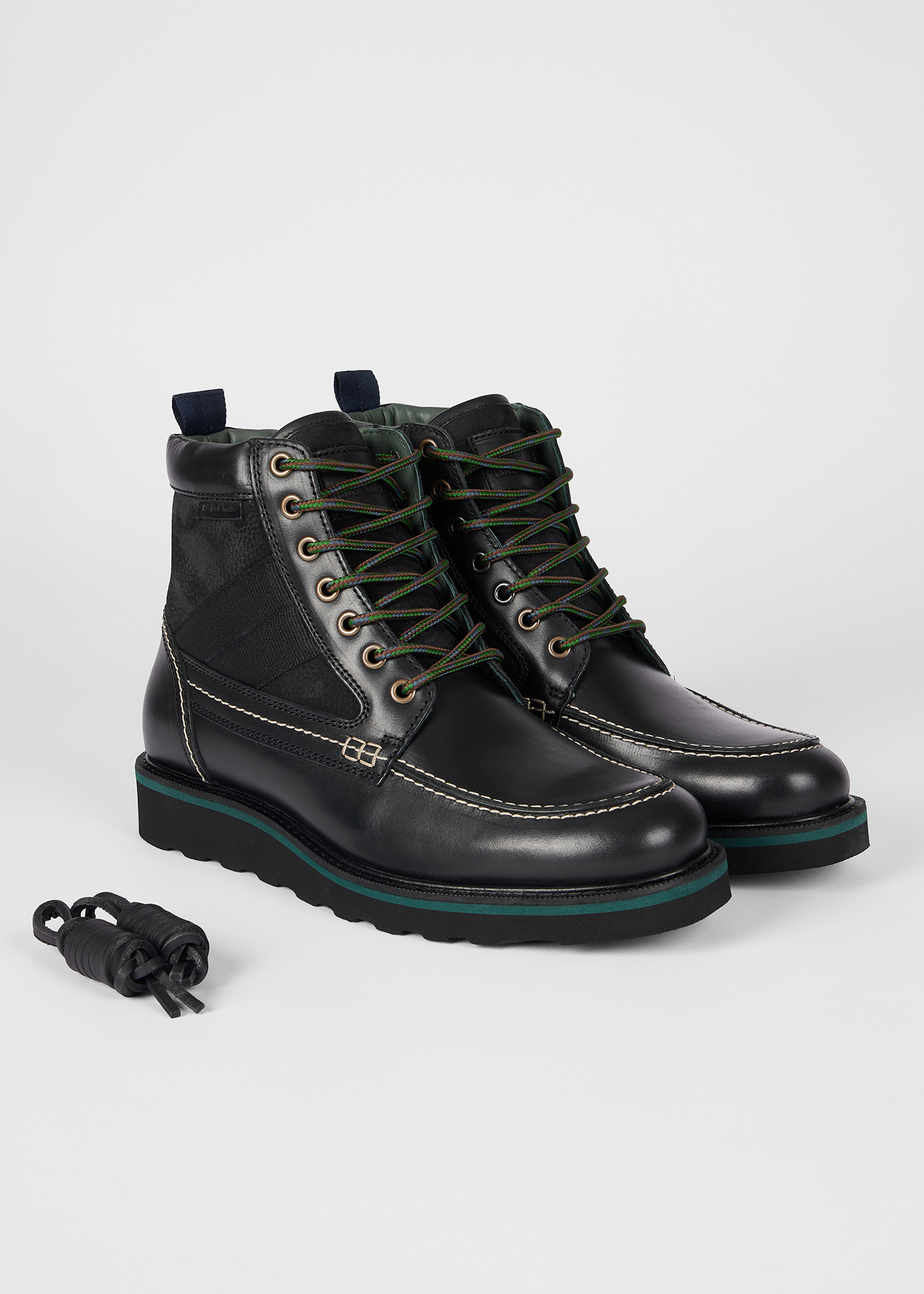 Black 'Curtis' Boots - 4