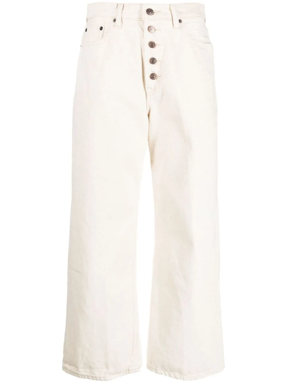 cropped wide-leg trousers - 1