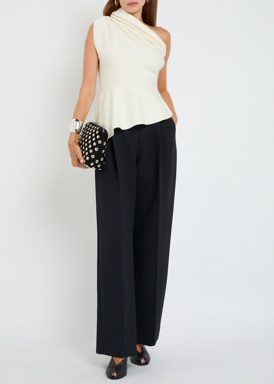 Khaite August Pleated Crepe Trousers - 4