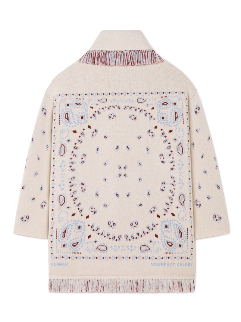 Bandana Jacquard Cardigan 3