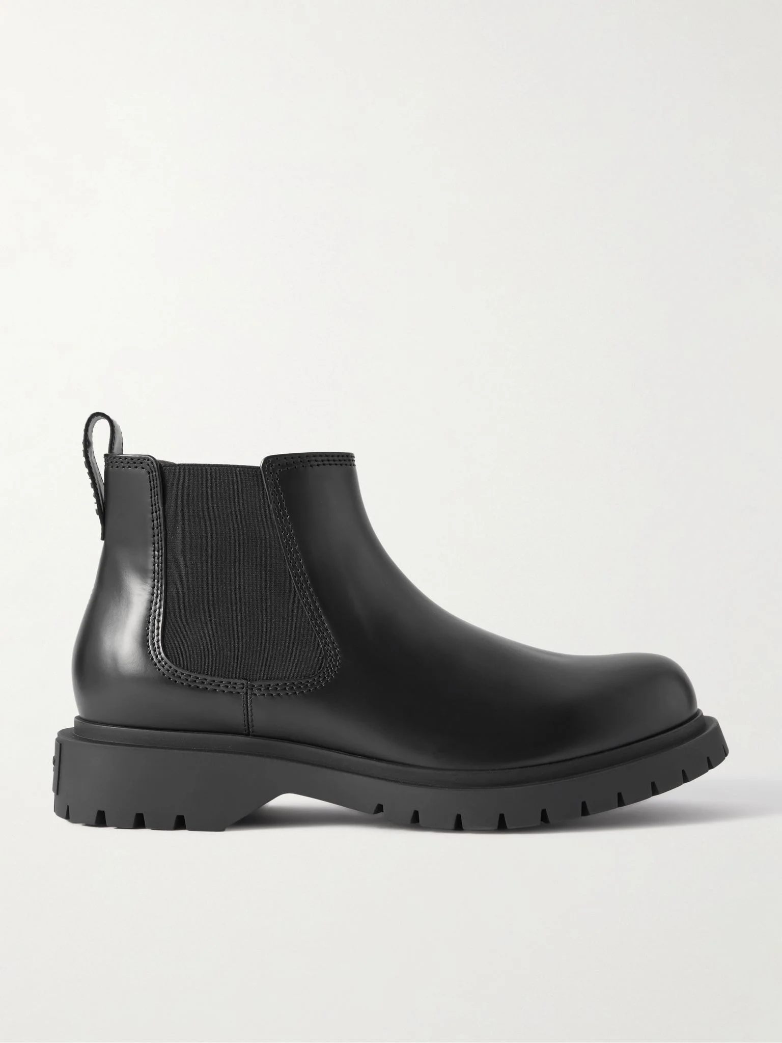 Leather Chelsea Boots Black - 1