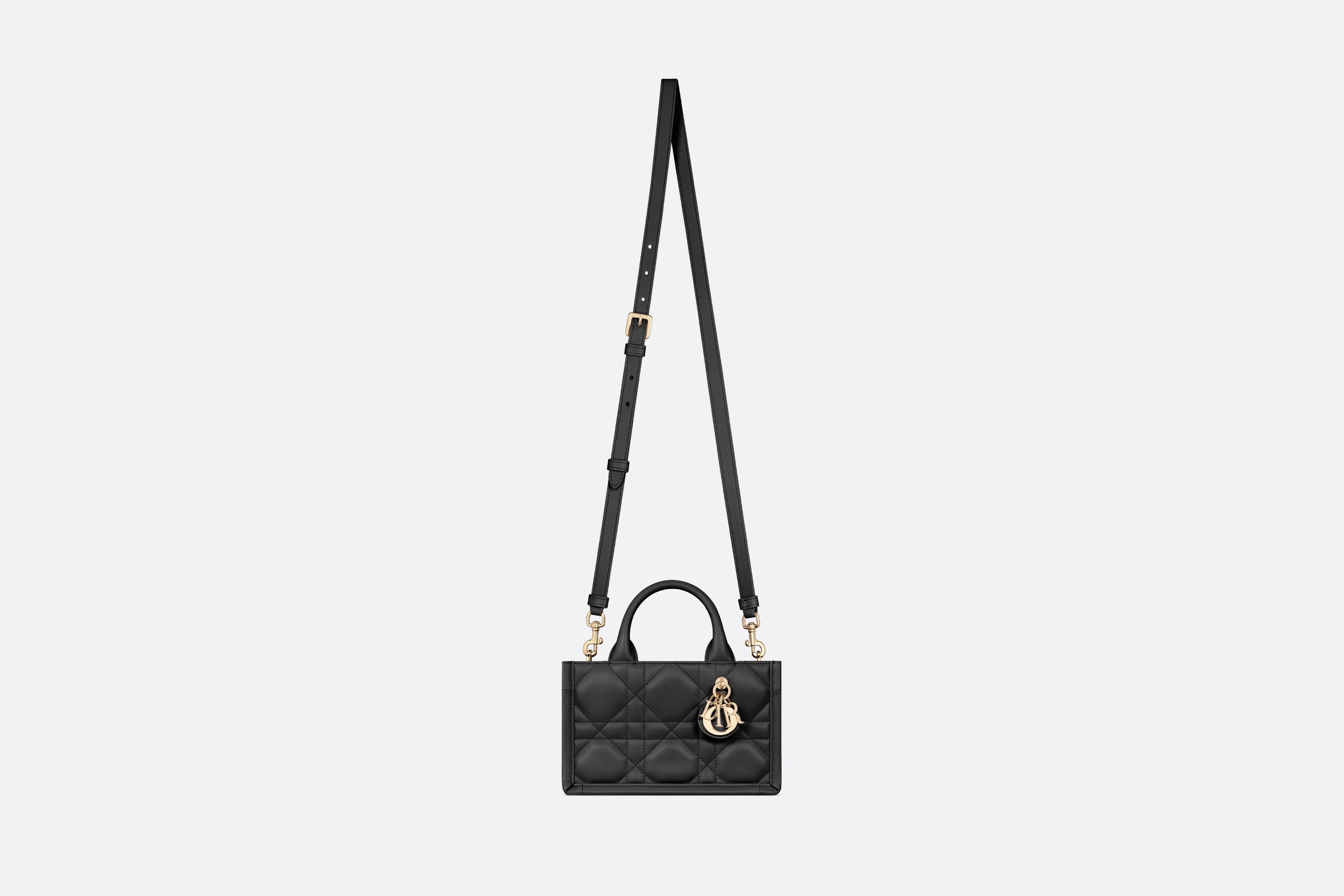 【気品あふれるALLブラック】Dior★Dior Book Tote バッグ ミニ 大人気ミニサイズ】DIOR ブック トート ミニ (Dior/ショルダー