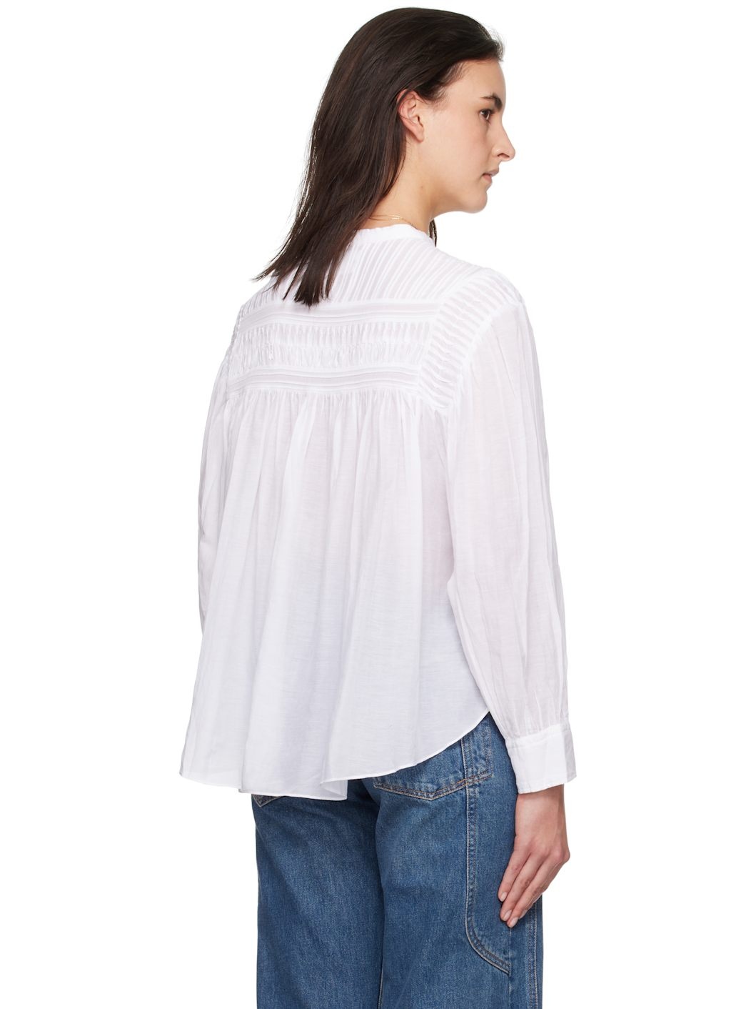 White Plalia Shirt - 3