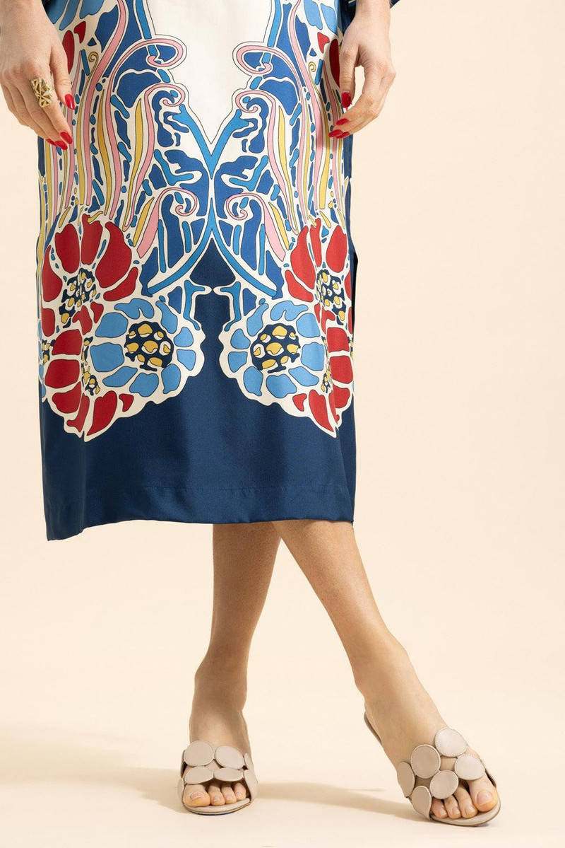 Manolo Blahnik Haribal Mule - Medium Nude outlook