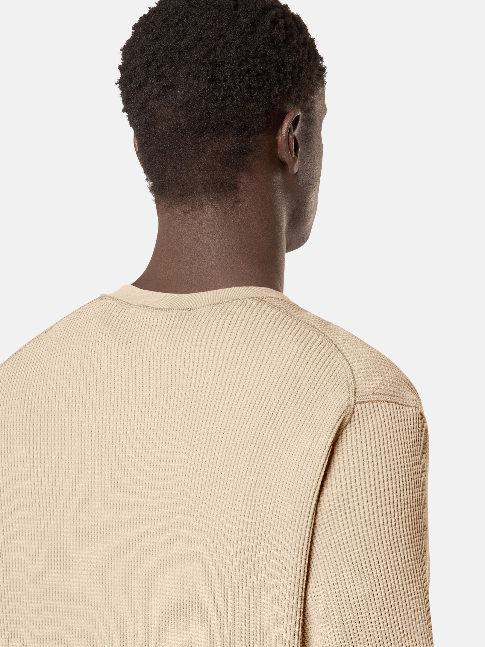 6100008 ORGANIC COTTON WAFFLE FLEECE - 6