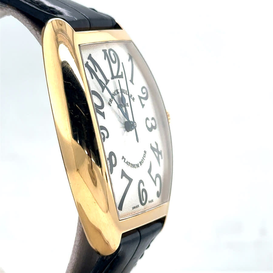 Pre-owned Franck Muller Cintree Curvex Yellow Dial Men's Watch 2852 SC - 3