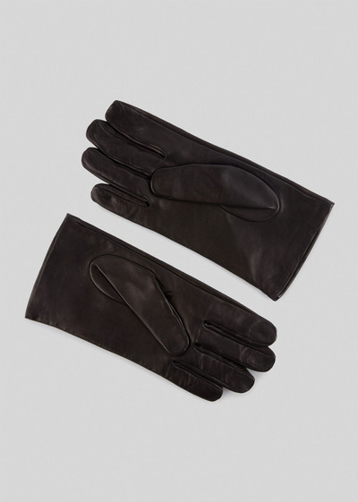 VERSACE GV Signature Leather Gloves outlook