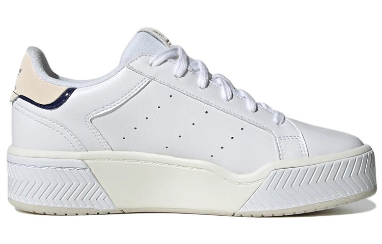 (WMNS) adidas Originals Court Tourino Bold 'White Orange' GY4427 - 2