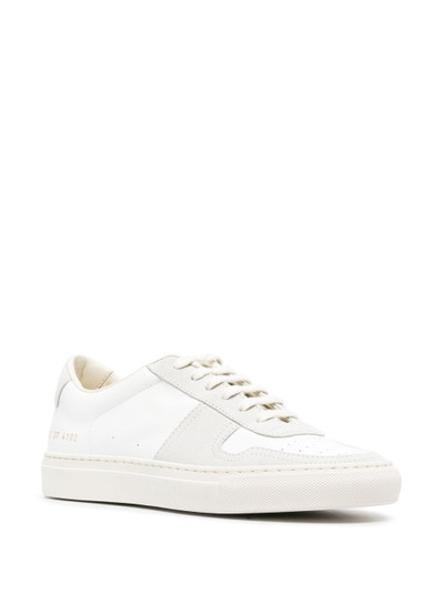 Common Projects BBall leather panelled sneakers outlook