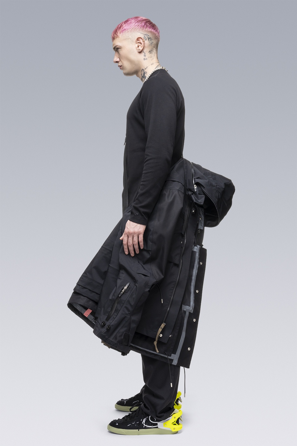 SAC-J2761 sacai / ACRONYM Field Jacket Black - 33