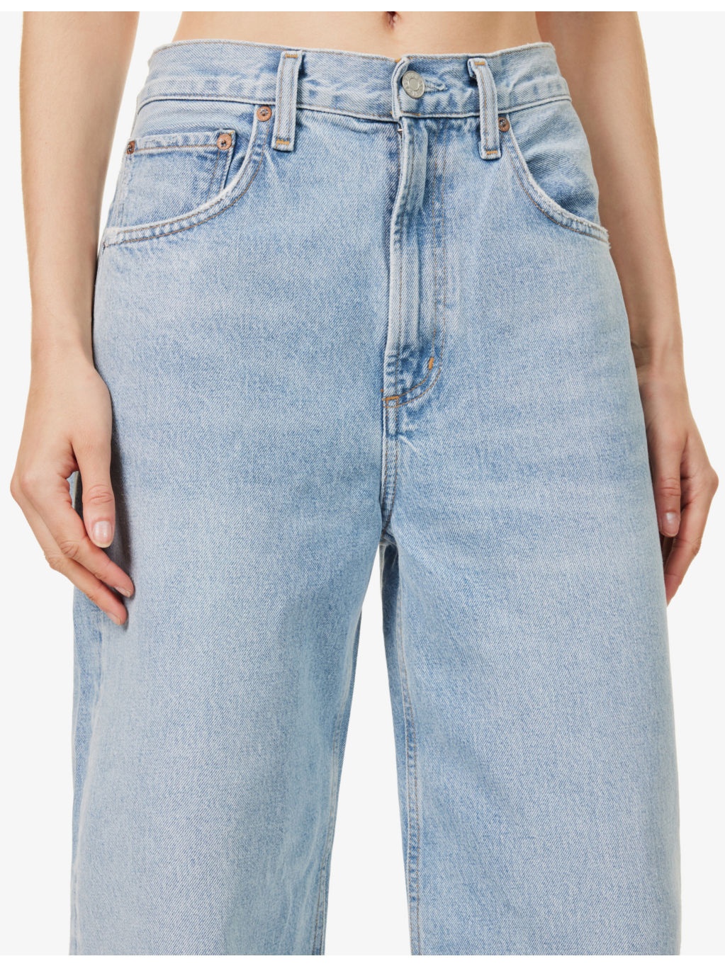 Low Curve mid-rise straight-leg denim jeans - 5