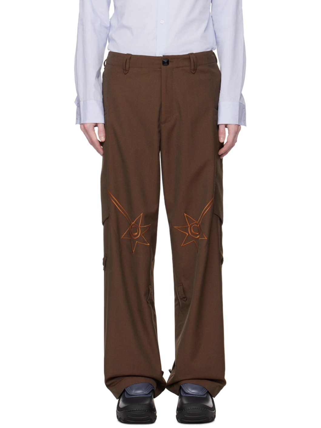 Brown Nesebur Trousers - 1