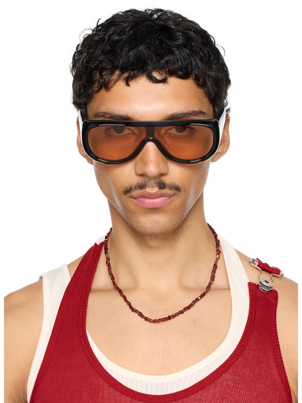 SSENSE Exclusive Black Sayf Sunglasses - 4