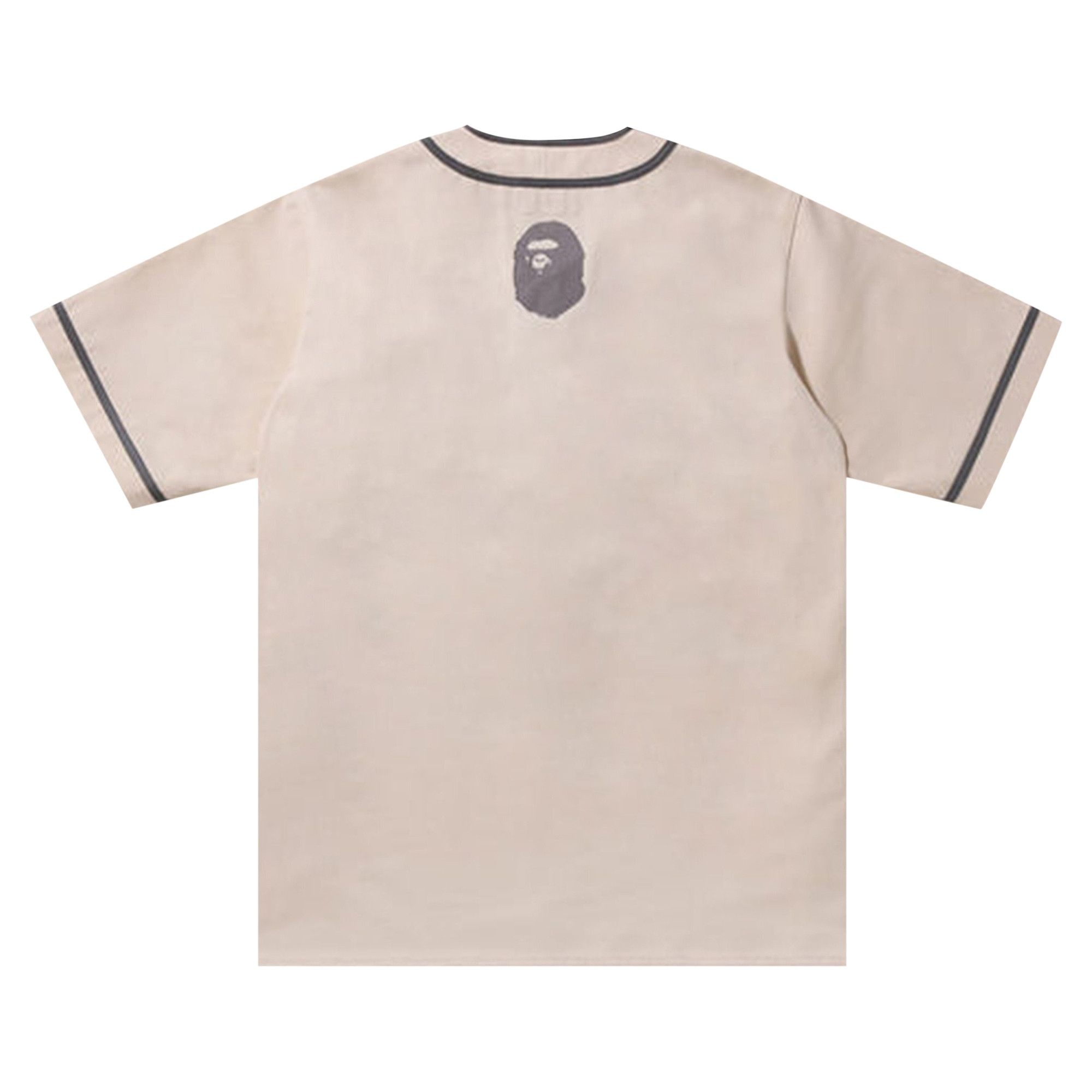 BAPE Baseball Shirt 'White/Ivory' - 2