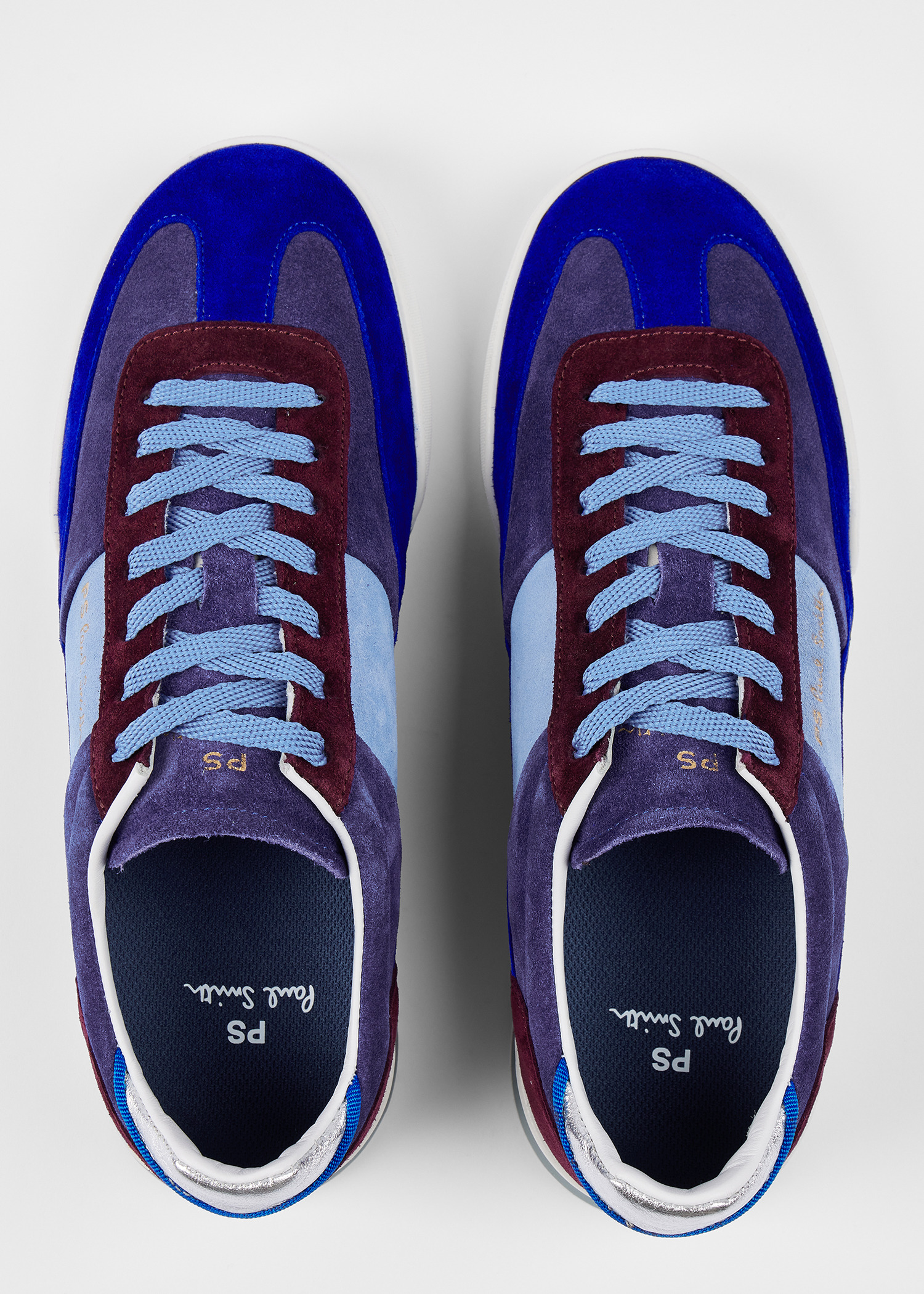 Women's Blue Suede 'Dover' Trainers - 5