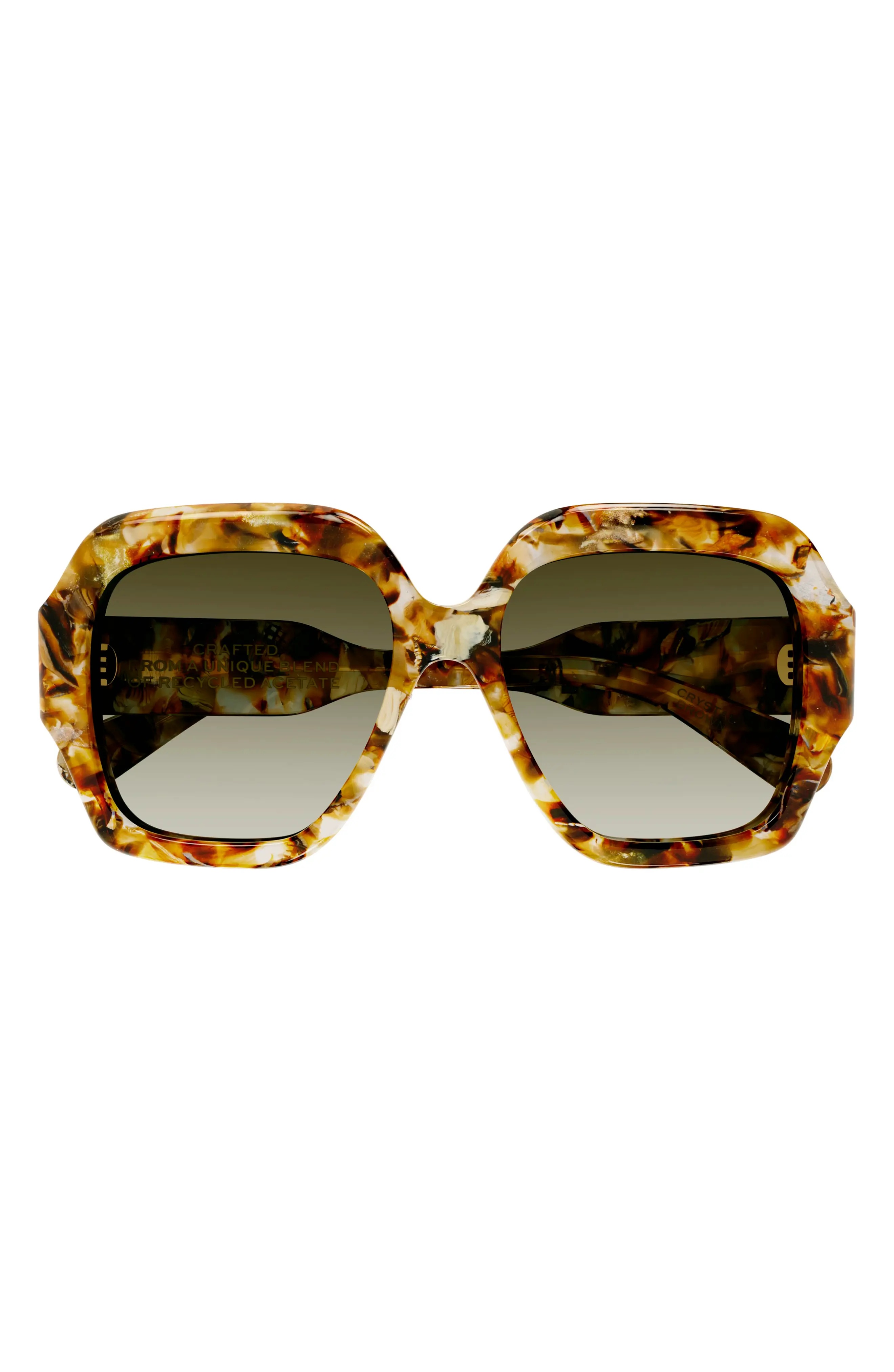 56mm Square Sunglasses - 1