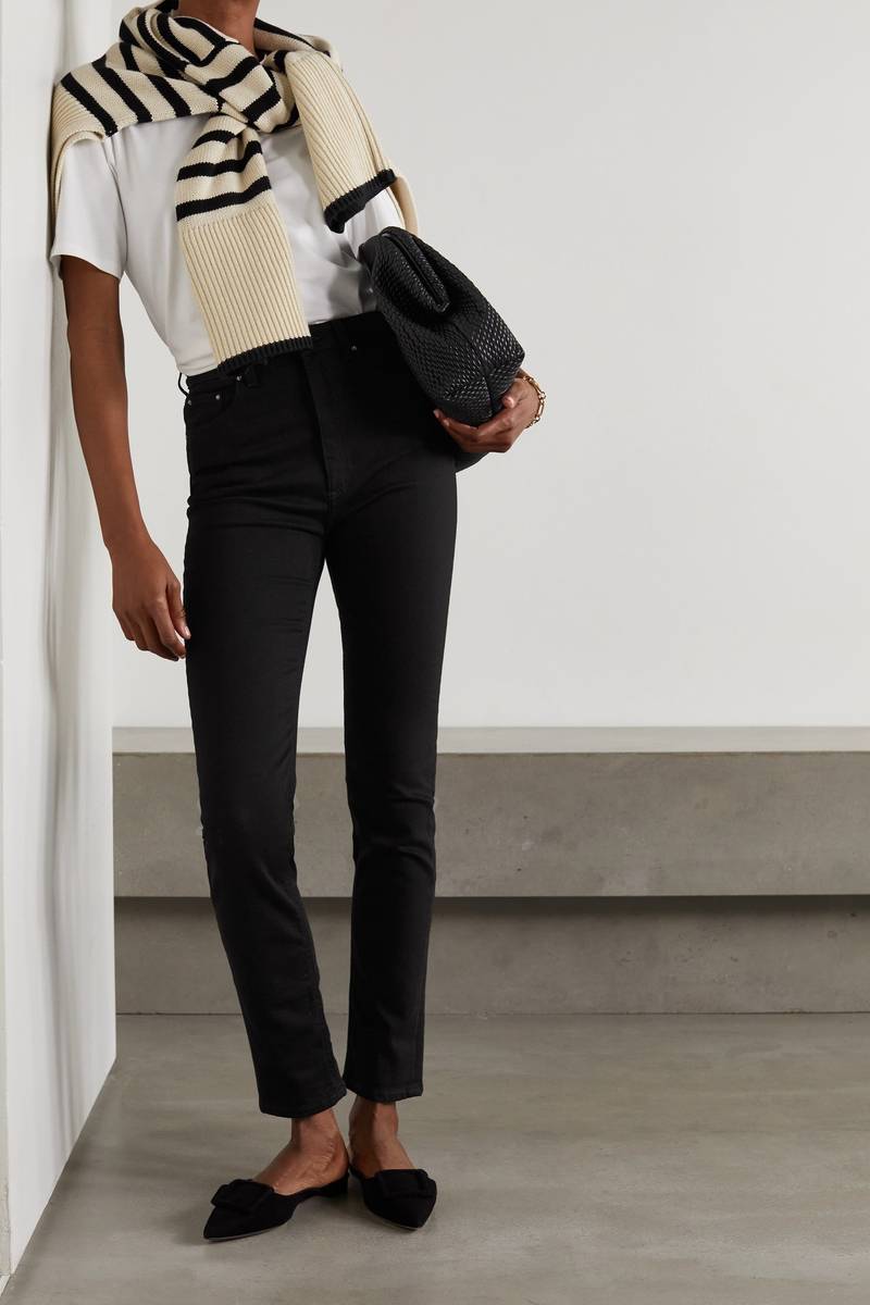 TOTEME High-rise skinny jeans outlook