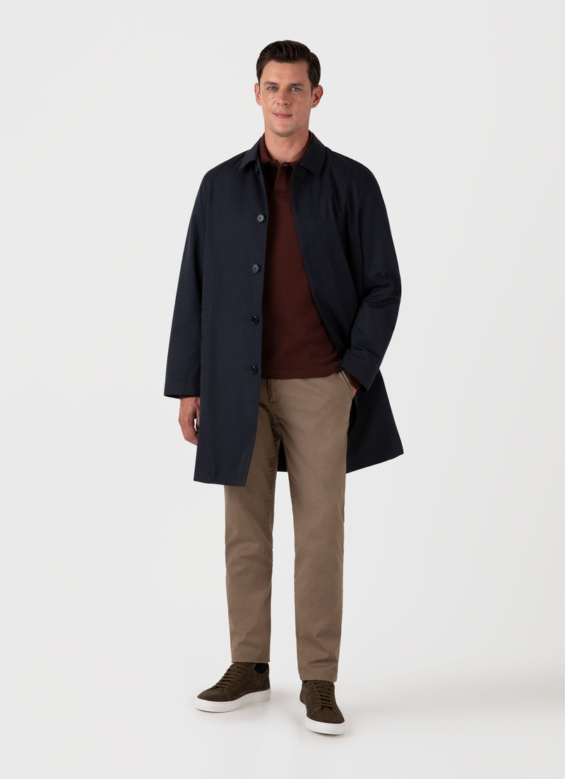 Sunspel Loopback Polo Sweatshirt outlook
