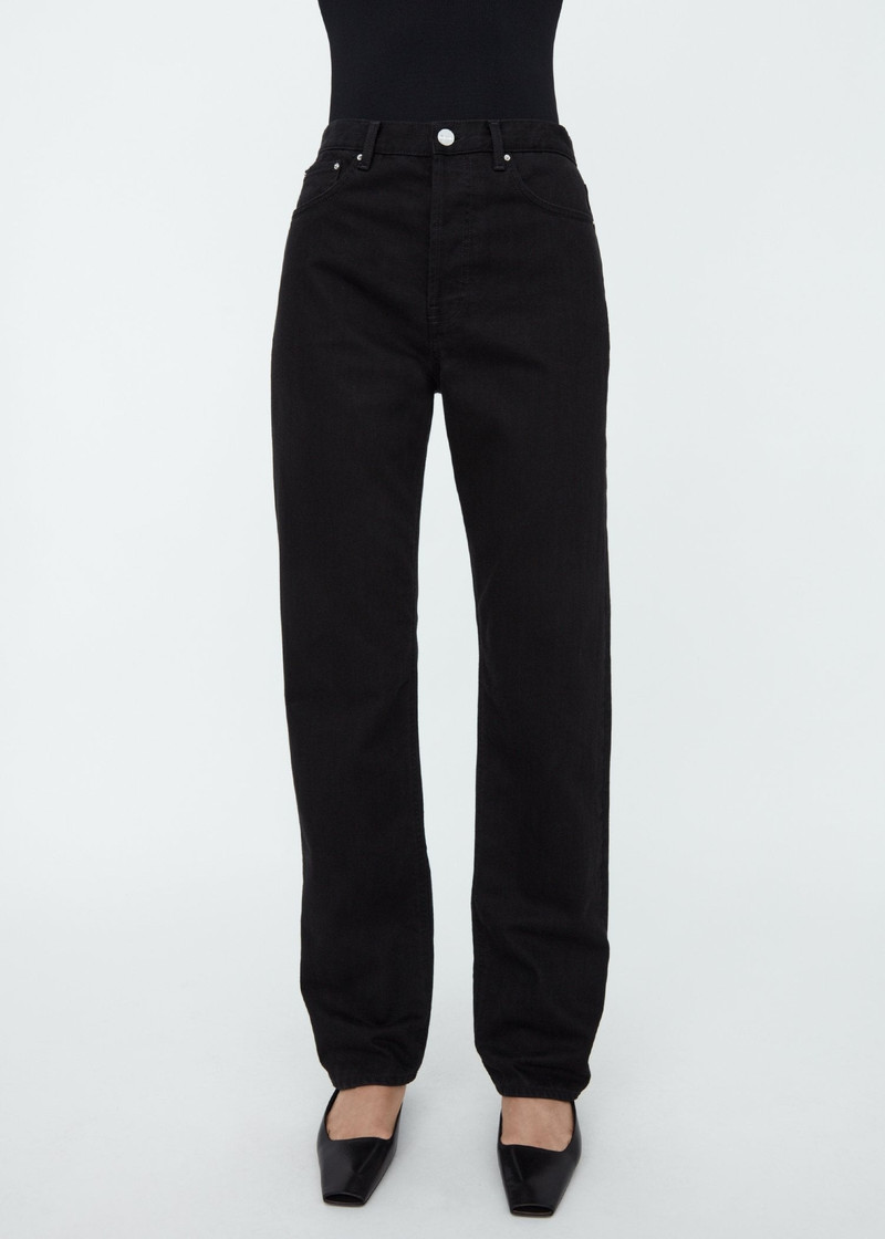 Totême Loose fit denim black outlook