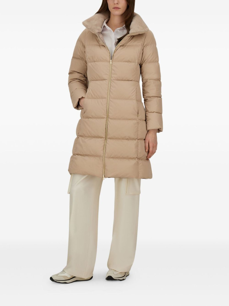 Herno quilted high-neck coat outlook