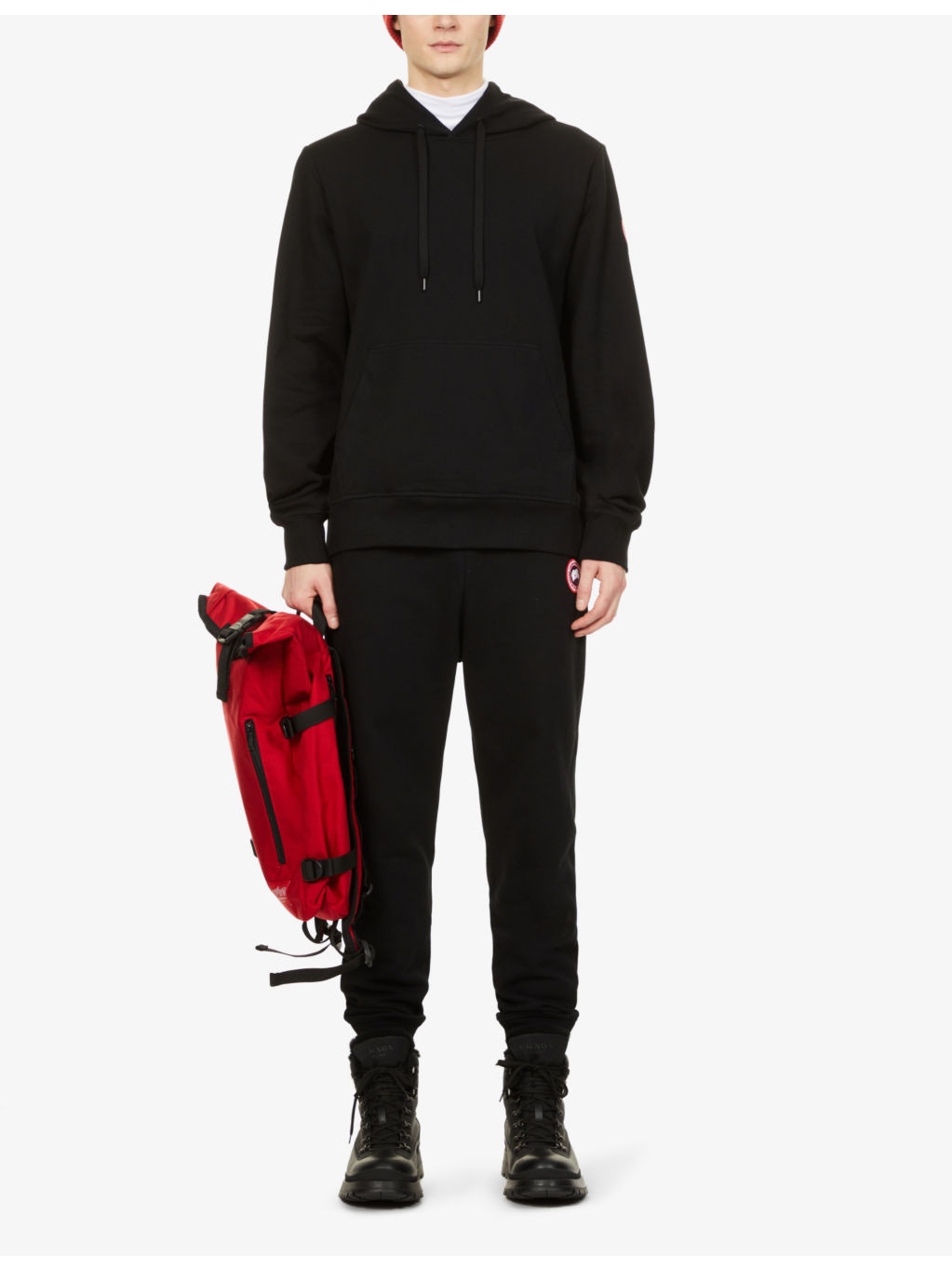 Huron relaxed-fit cotton-jersey jogging bottoms - 2