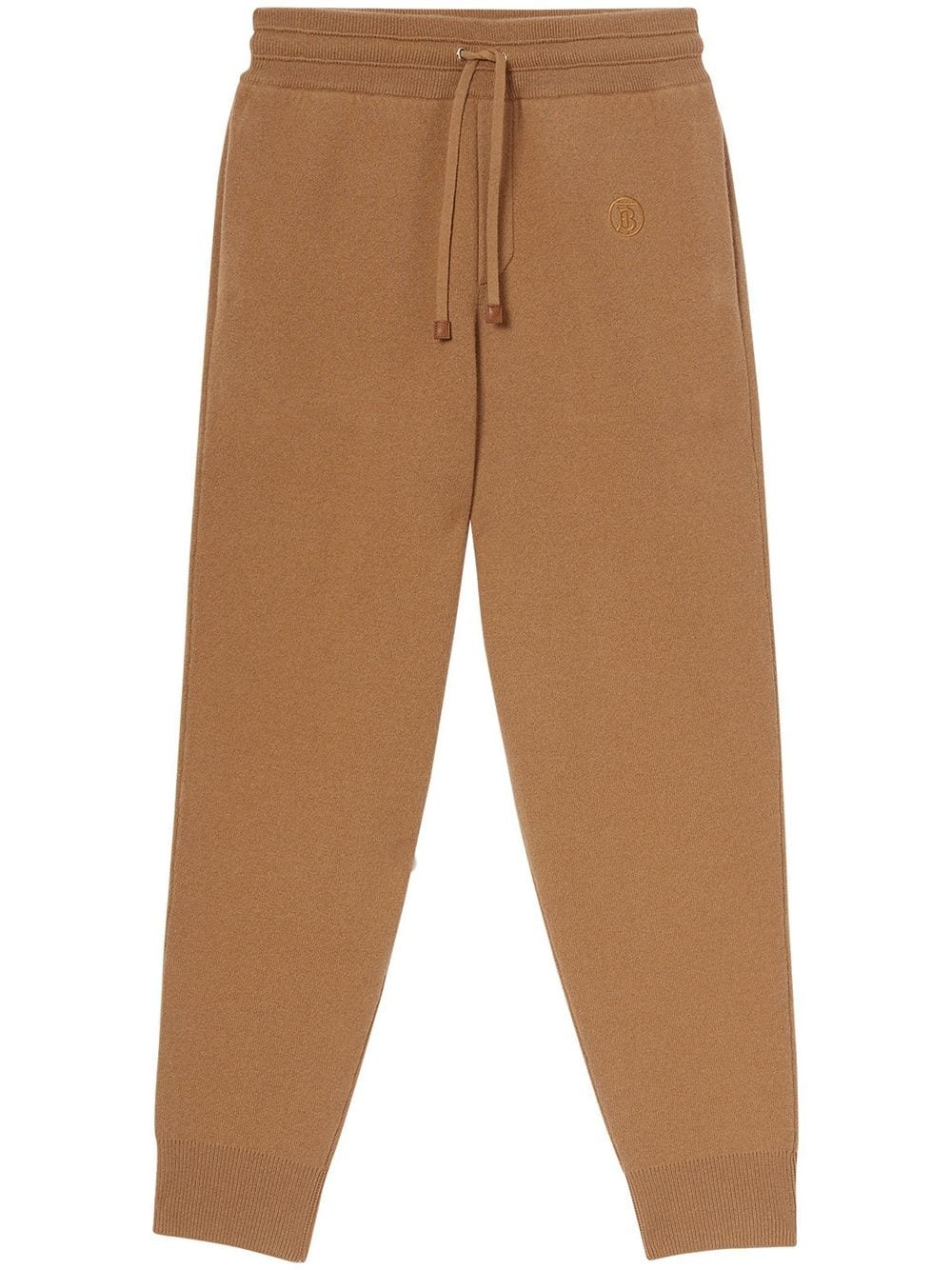 monogram cashmere track pants - 1