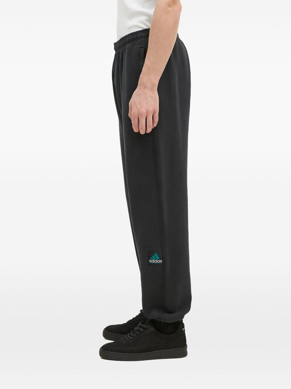 stretch-cotton track pants - 4
