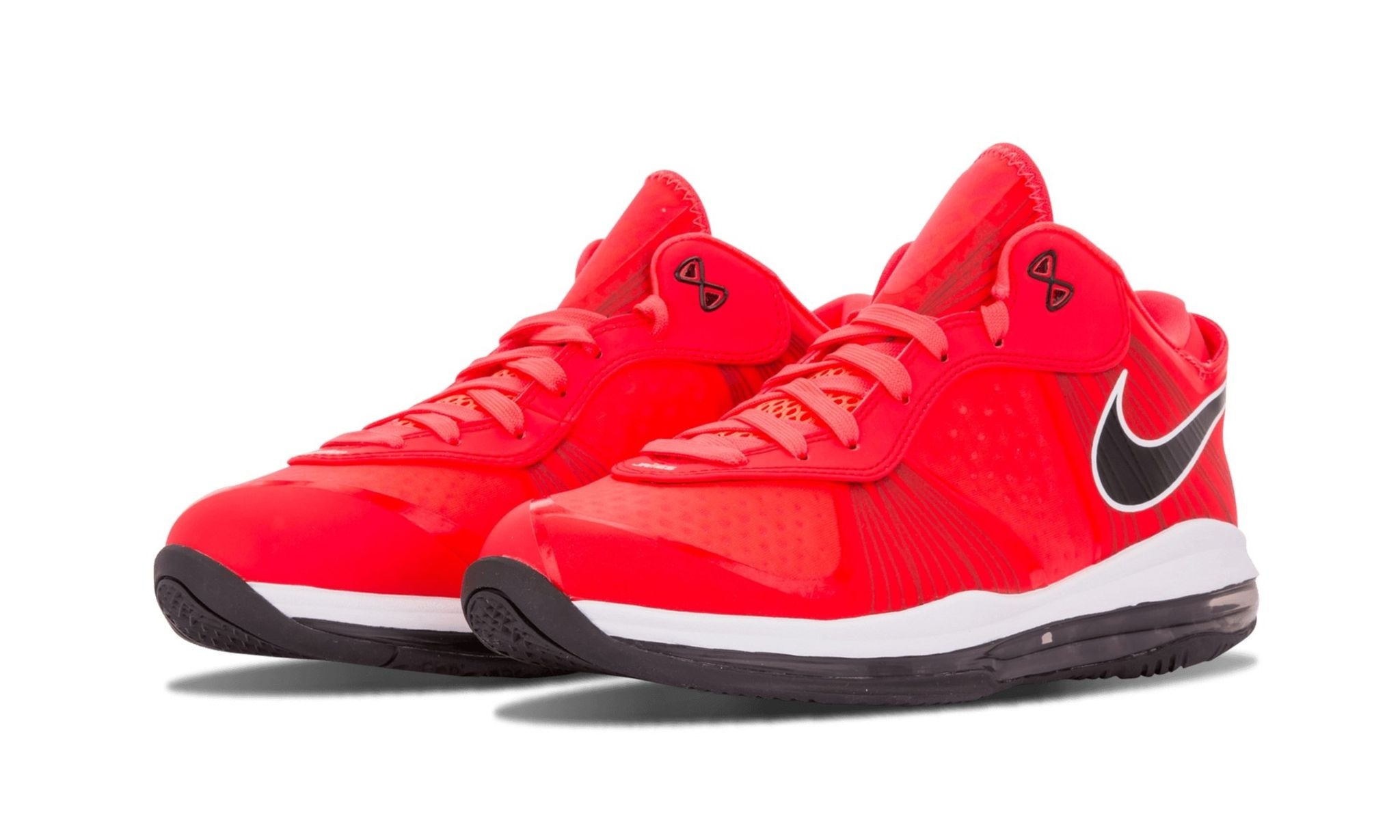 Lebron 8 V/2 Low "Solar Red" - 2