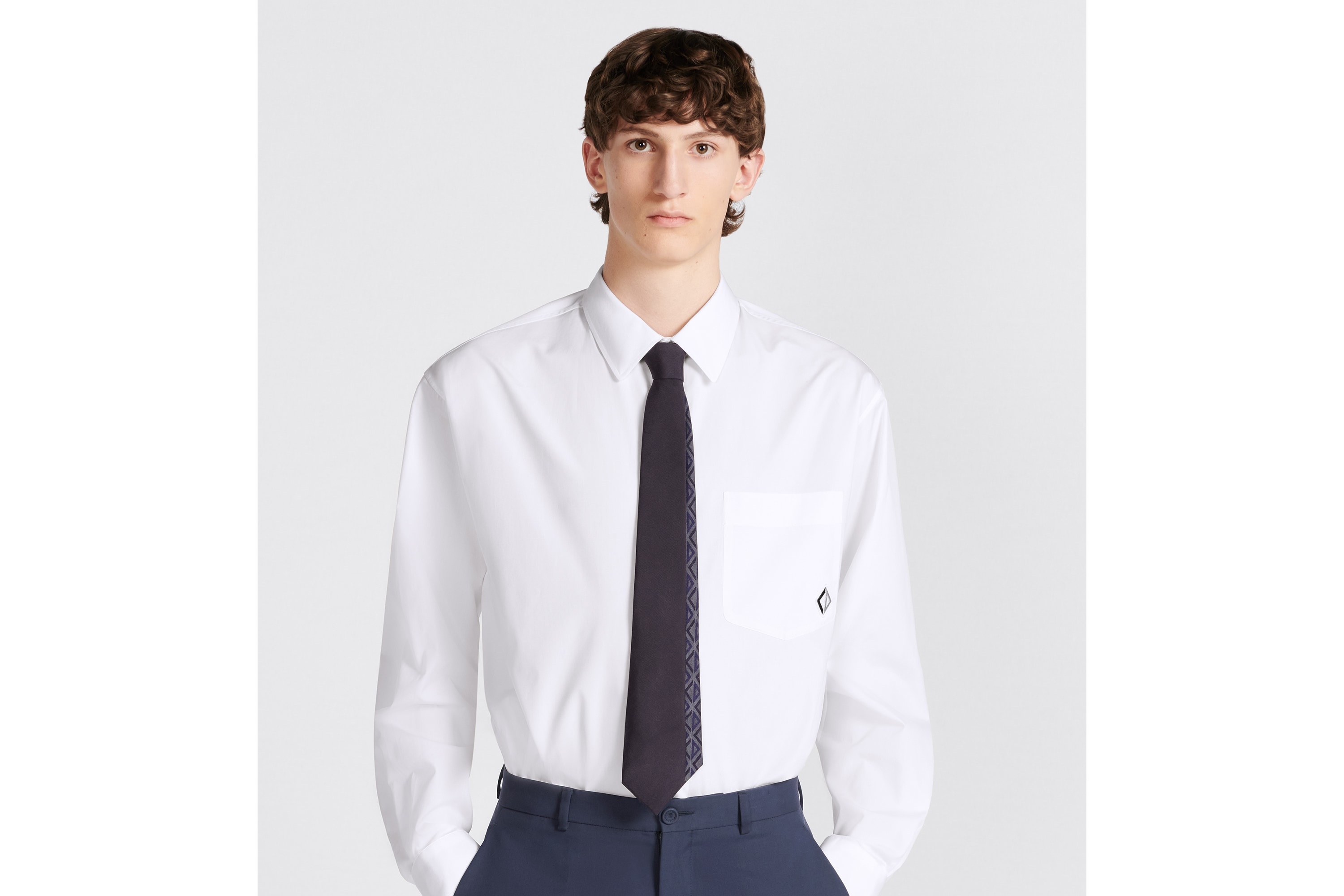 CD Diamond Reversible Tie - 5