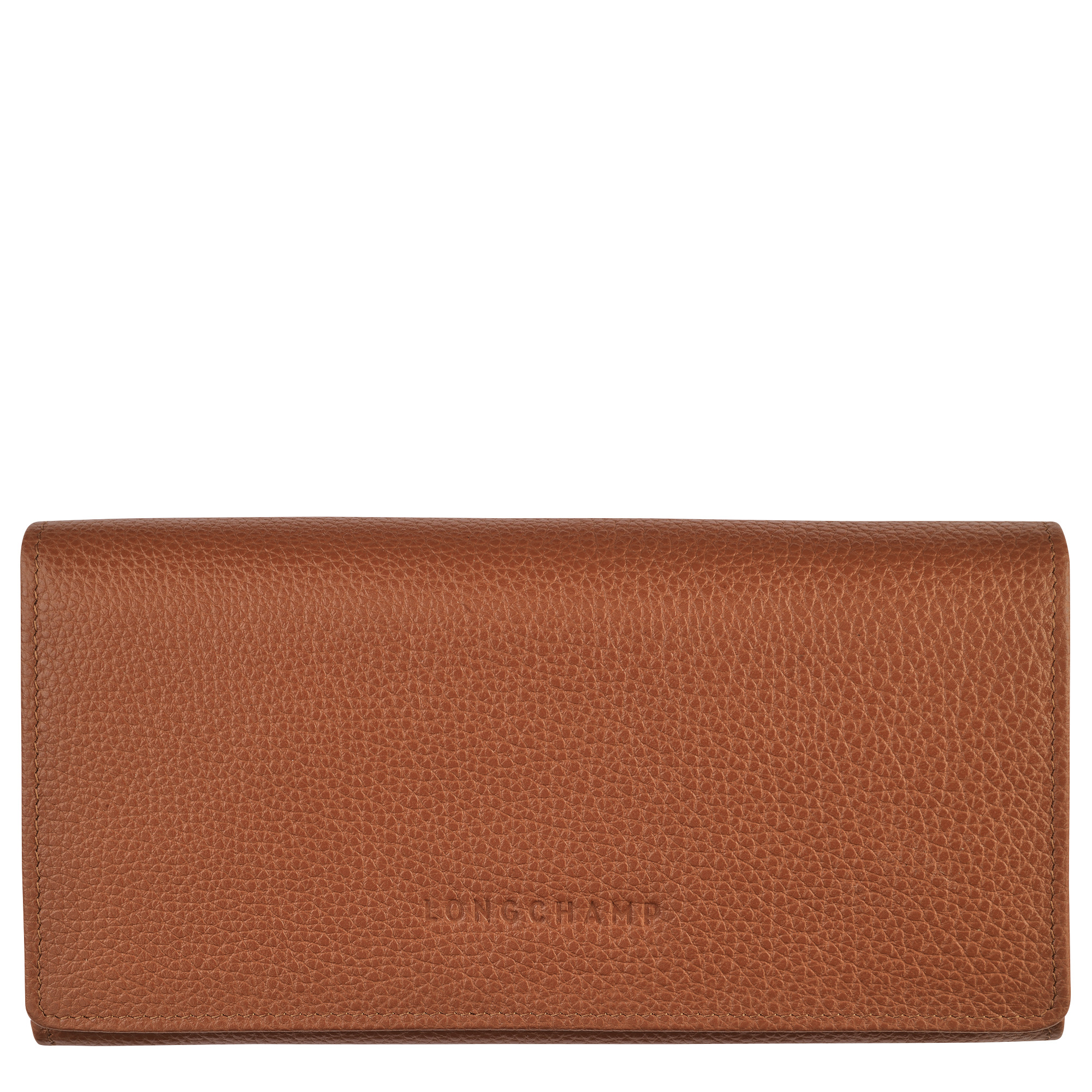 Le Foulonné Continental wallet Caramel - Leather - 1
