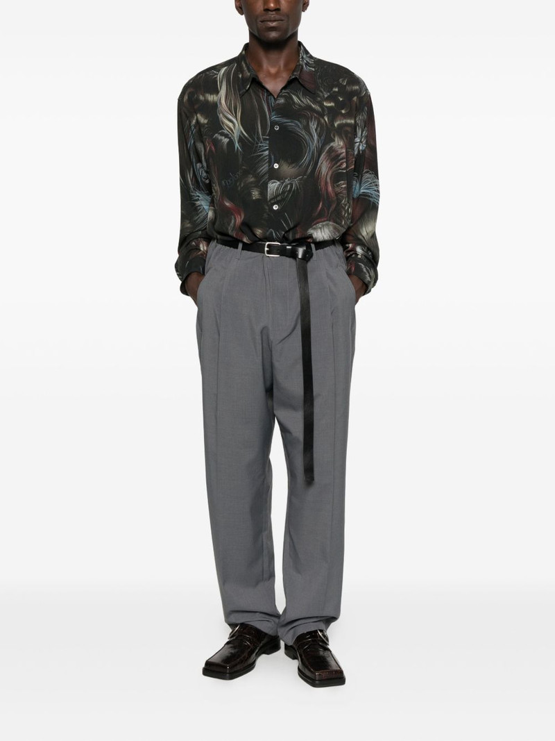 MAGLIANO People'S pleated trousers outlook