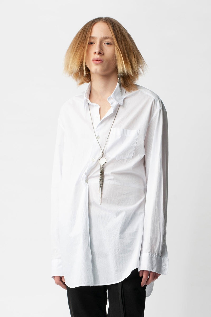 Mark High Comfort Striped Shirt - 1