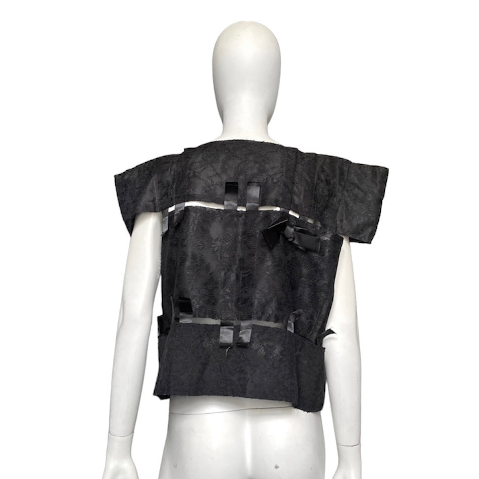 Comme des Garçons fw15 ribbons lace top Xs - 6