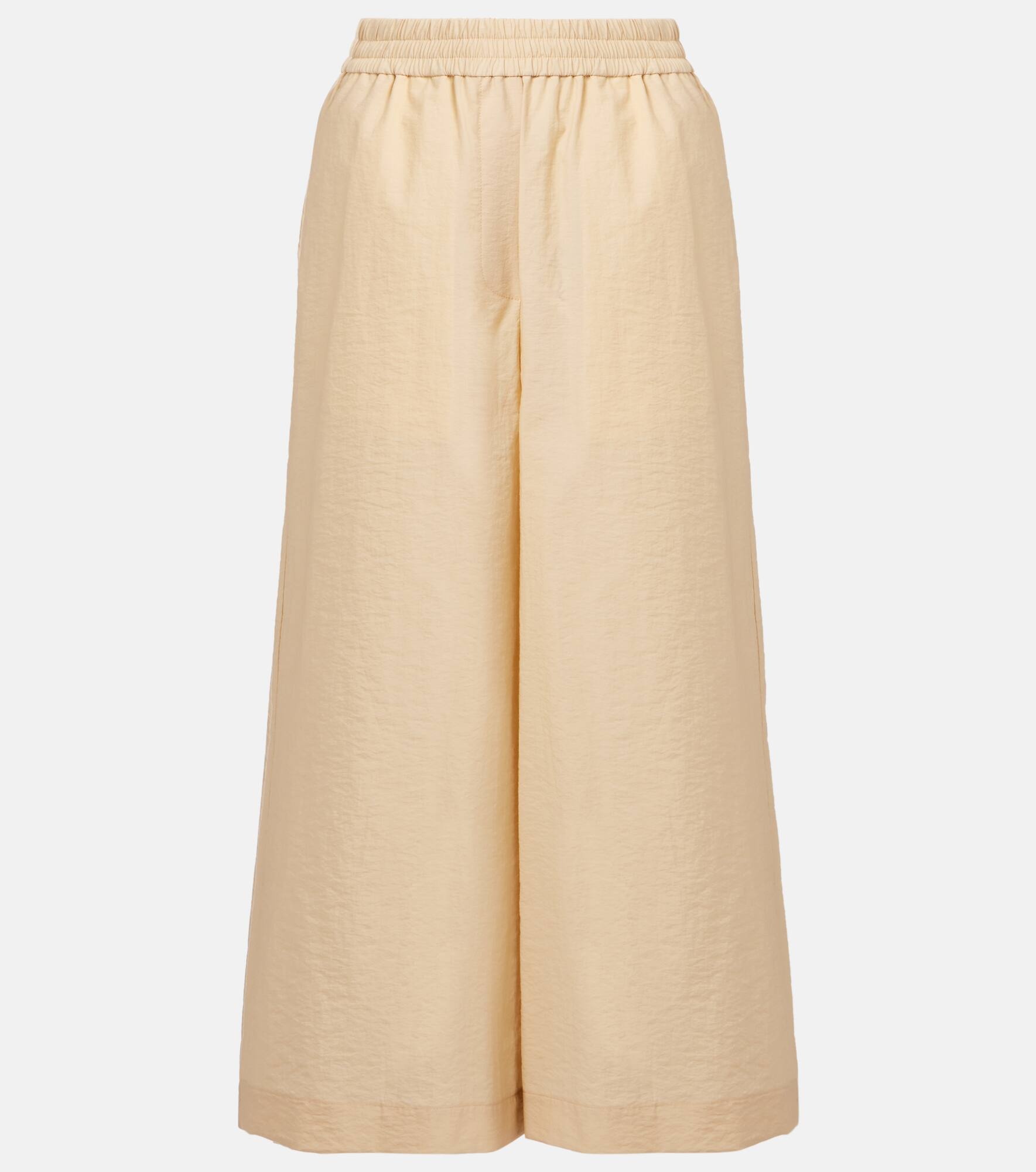 Paula's Ibiza cotton-blend culottes - 1