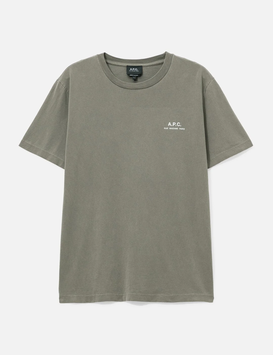 T-SHIRT WITH A.P.C. RUE MADAME LOGO - 1